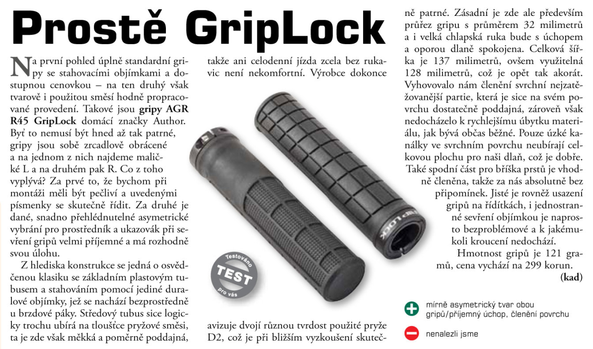 detail AUTHOR Gripy AGR R45 GripLock