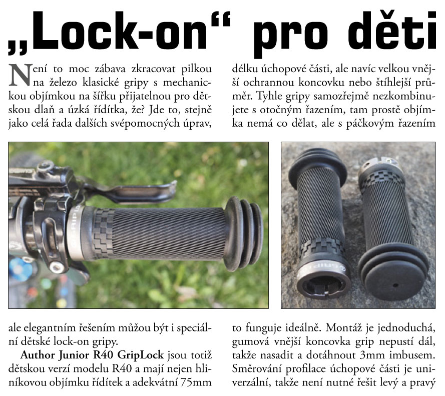 detail AUTHOR Gripy AGR Junior R40 GripLock