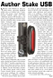 náhled AUTHOR Světlo zad. A-Stake USB 40 lm