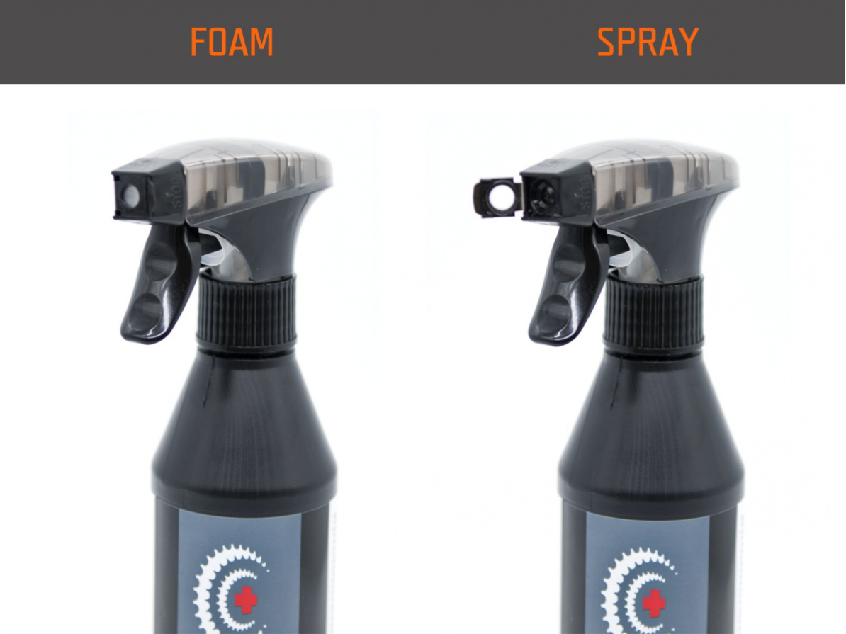 detail AUTHOR Čistič Cycle Clinic Bike Cleaner LemonTechFoam 500 ml