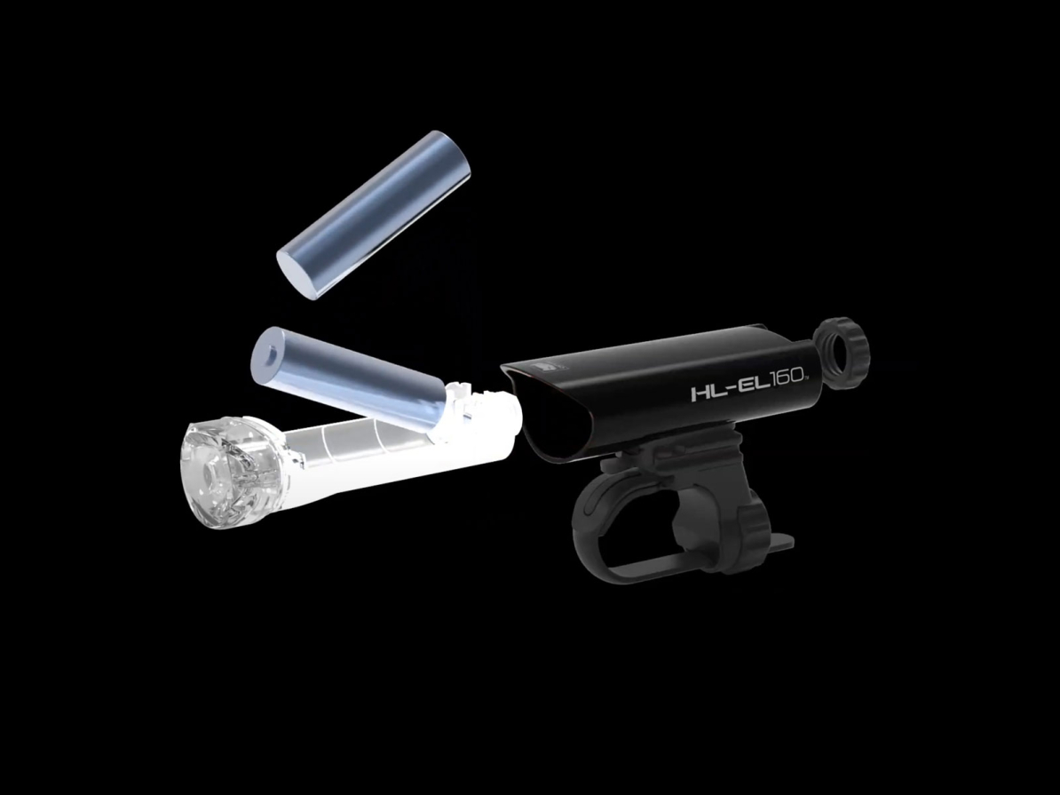 detail CATEYE Světlo př. CAT HL-EL160