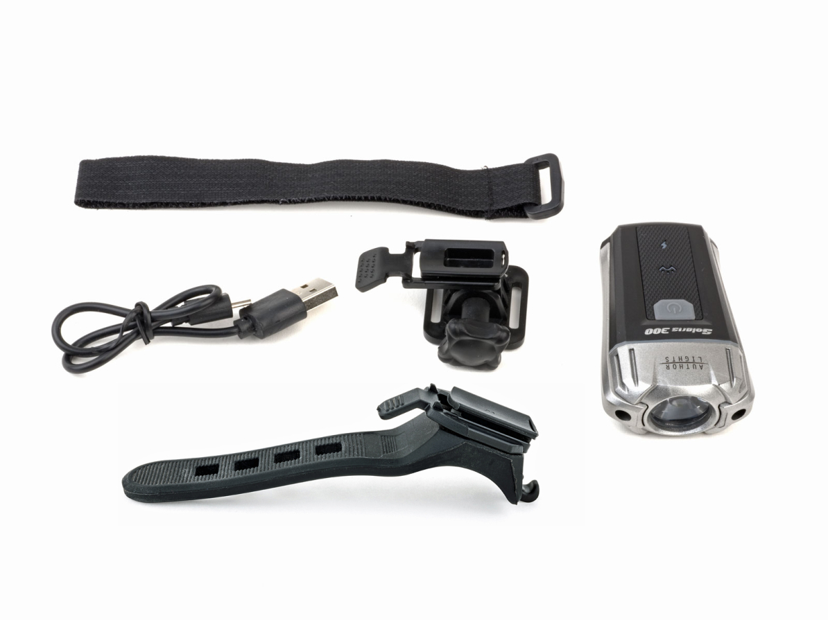 detail AUTHOR Světlo př. A-Solaris 300 lm USB