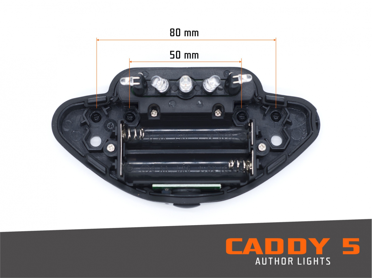 detail AUTHOR Světlo zad. A-Caddy 5