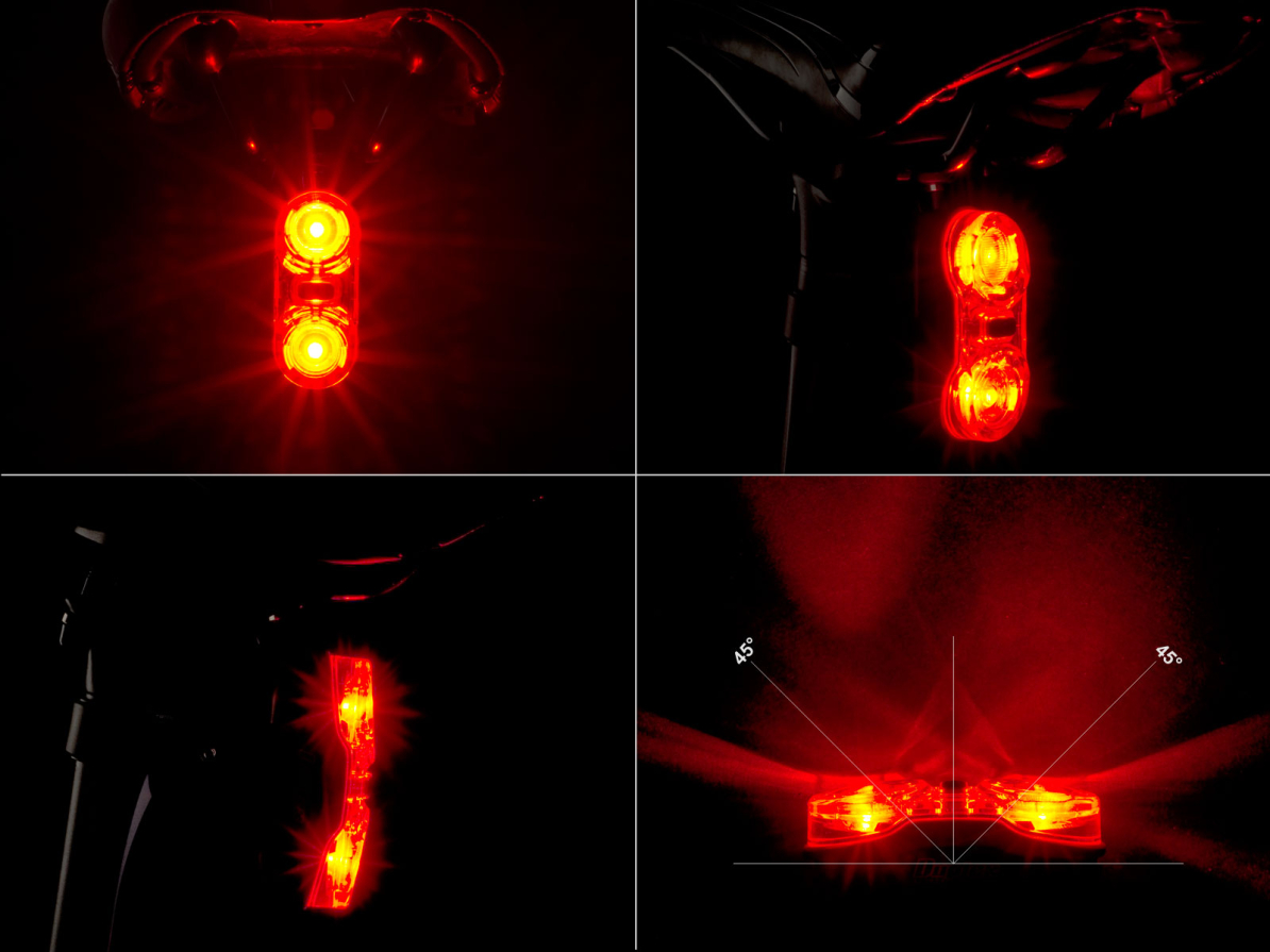 detail AUTHOR Světlo zad. A-Duplex X7 20 lm