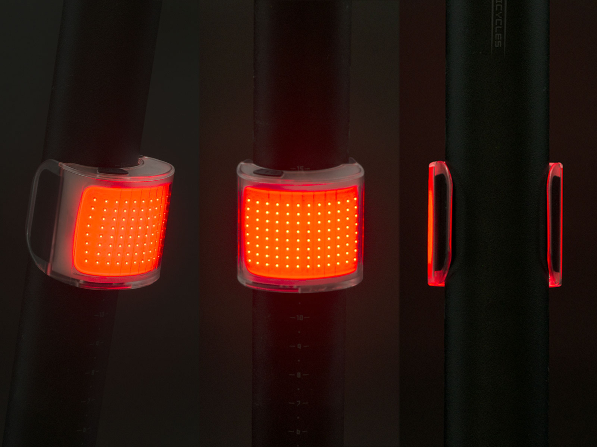 detail AUTHOR Světlo zad. Cubus Brake USB CobLed 70 lm