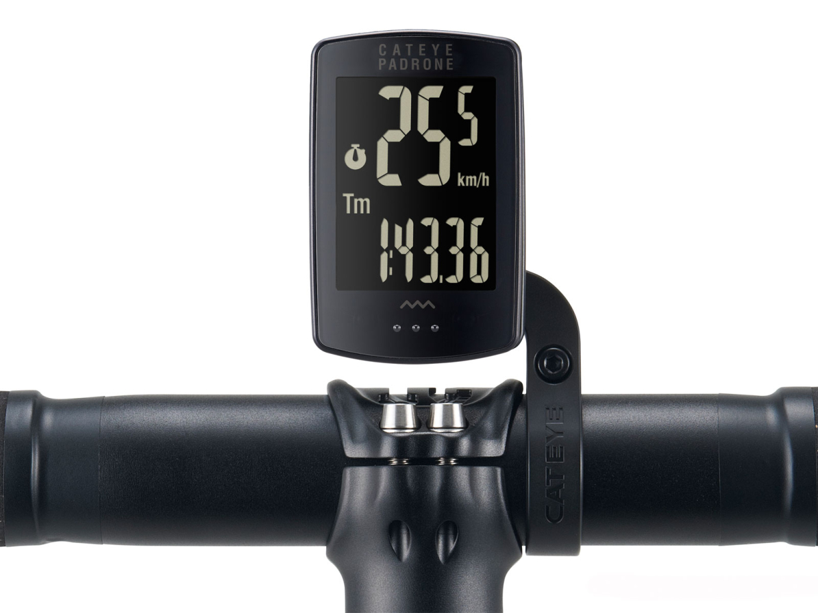 detail CATEYE Cyklopočítač CAT Padrone (PA100W) + OF100