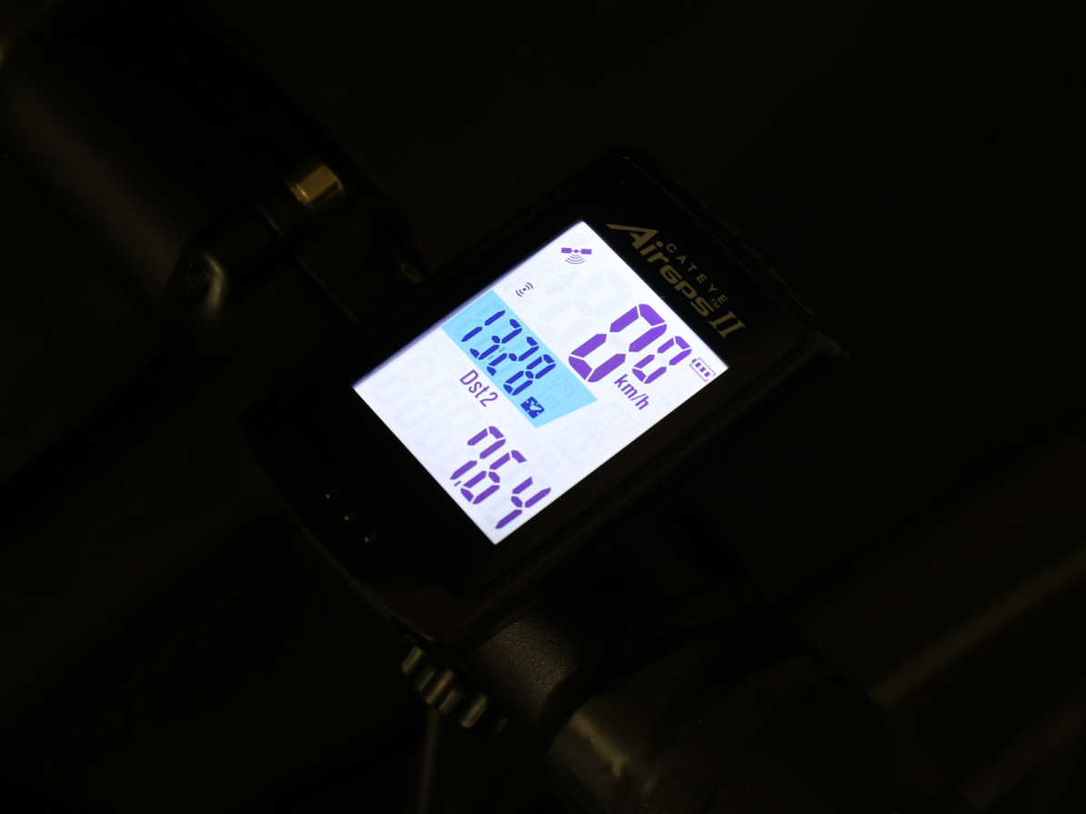 detail CATEYE Cyklopočítač CAT AirGPS II (GPS100N)