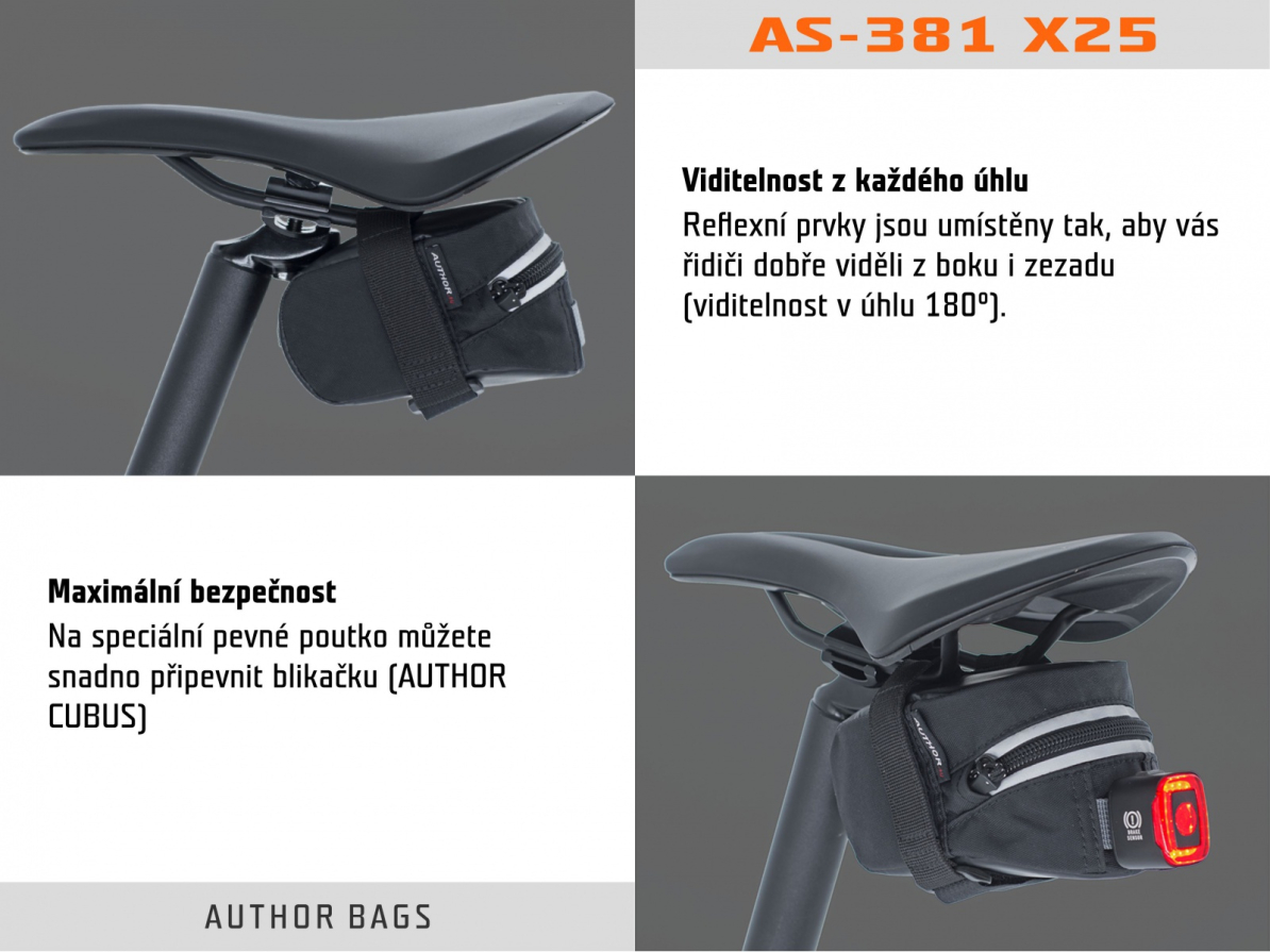 detail AUTHOR Brašna pod sedlo A-S381 TPN X25
