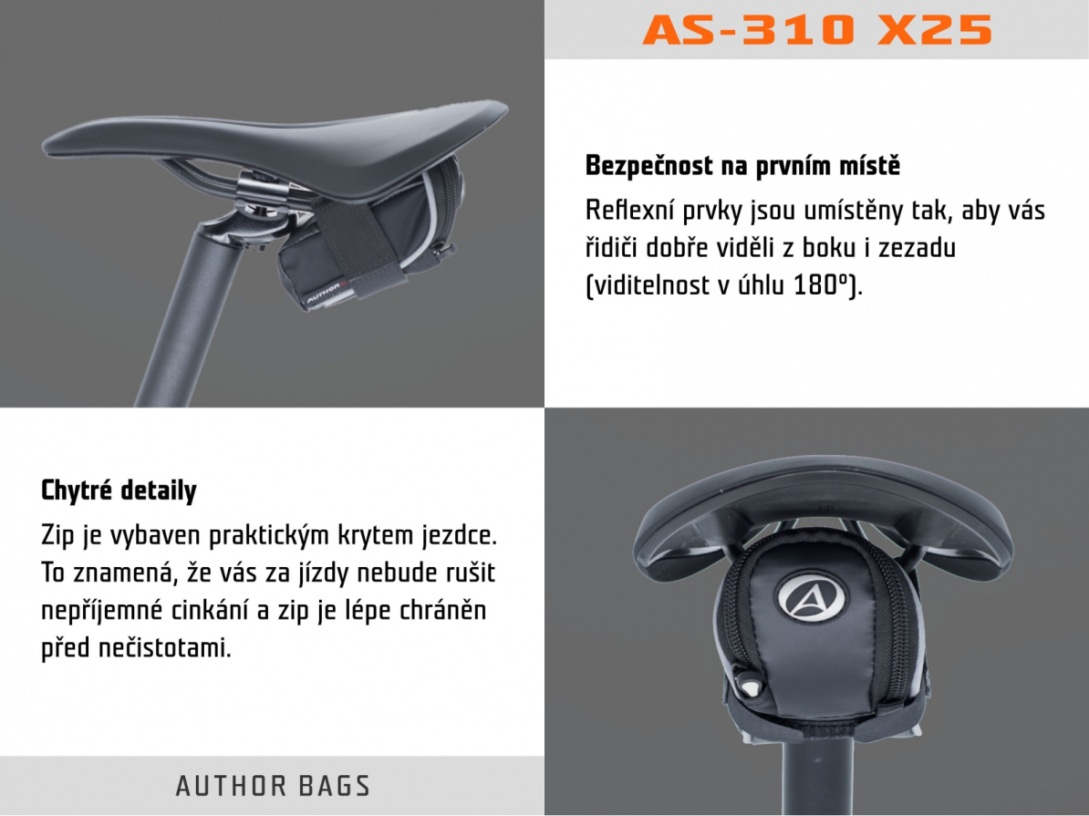 detail AUTHOR Brašna pod sedlo A-S310 TPN X25