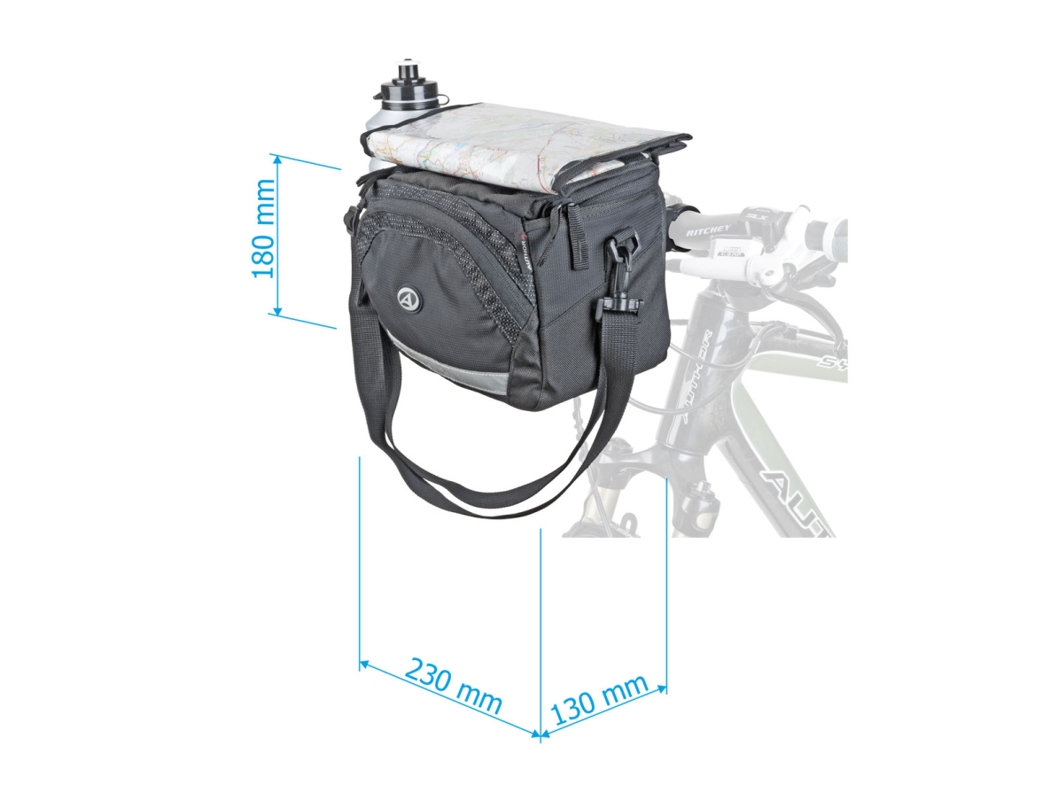 detail AUTHOR Brašna na řidítka A-H735 QRA X7