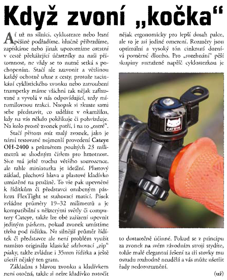 detail CATEYE Zvonek CAT OH-2400