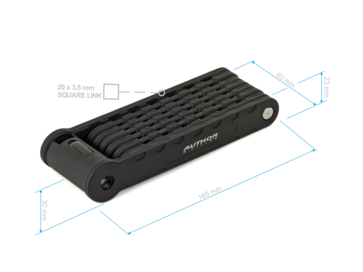 detail AUTHOR Zámek AUL FlexGuard-8 X9