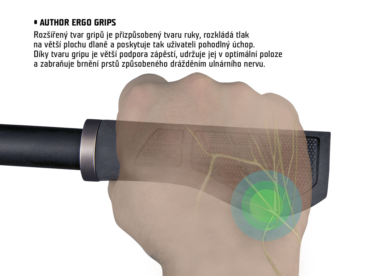detail AUTHOR Gripy AGR Ergo R355 MicroTech GripLock